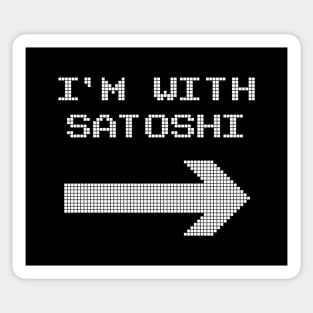 I'm With Satoshi Sticker